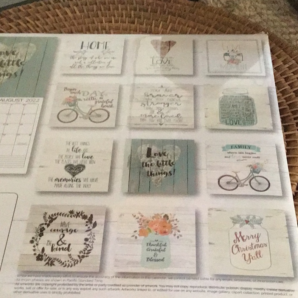 Craft calendar brand new DIY Arts and crafts